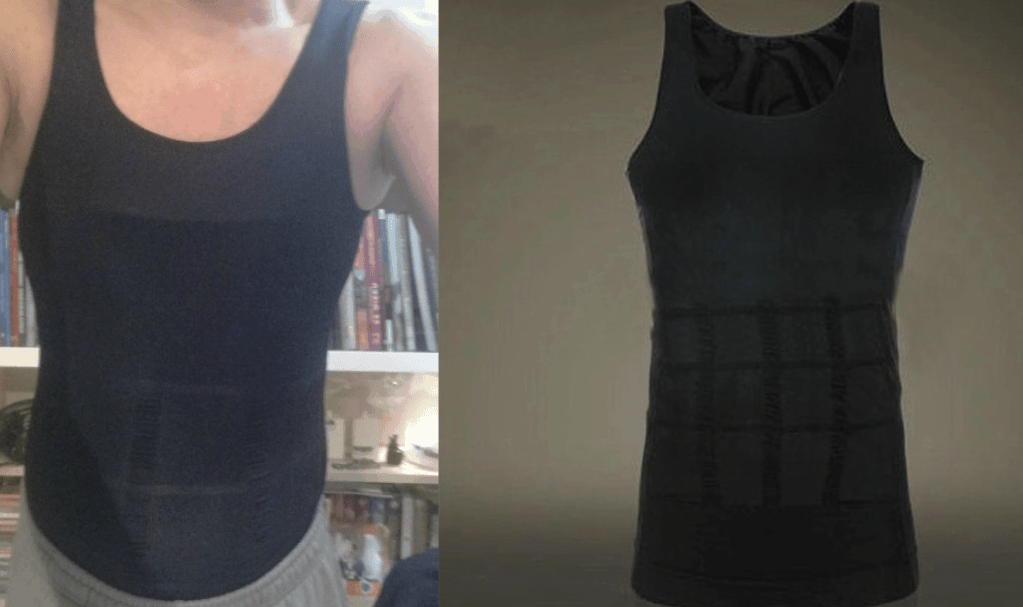 Men Slimming Compression Vest Body Shaper