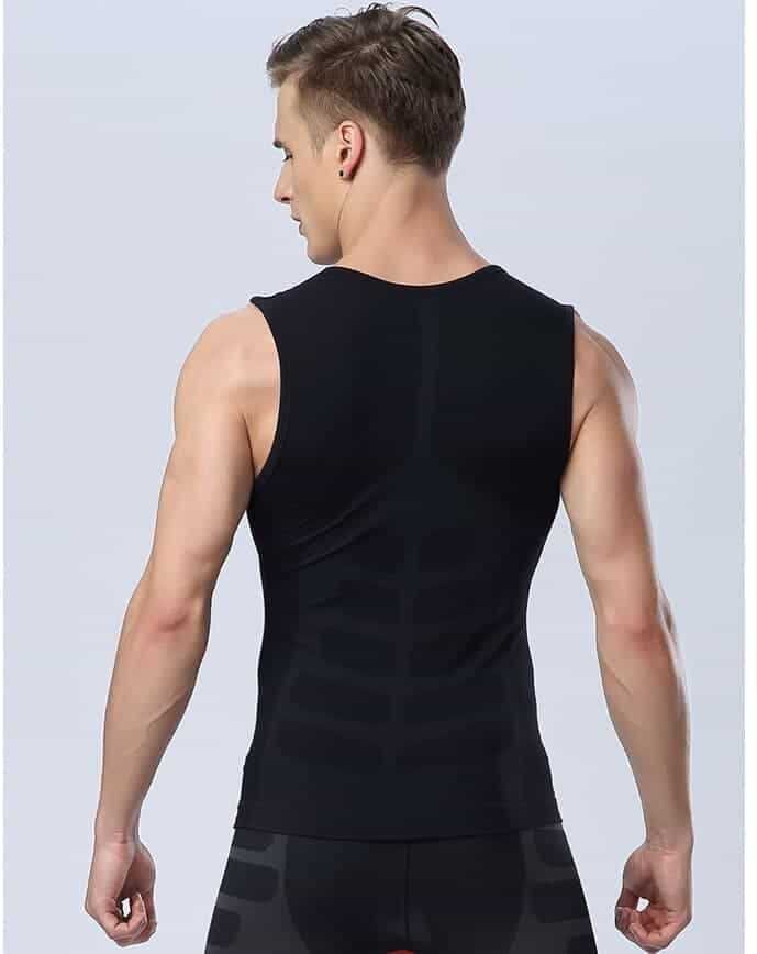 Men's Compression Body Shaper Tank Top, Slimming Vest