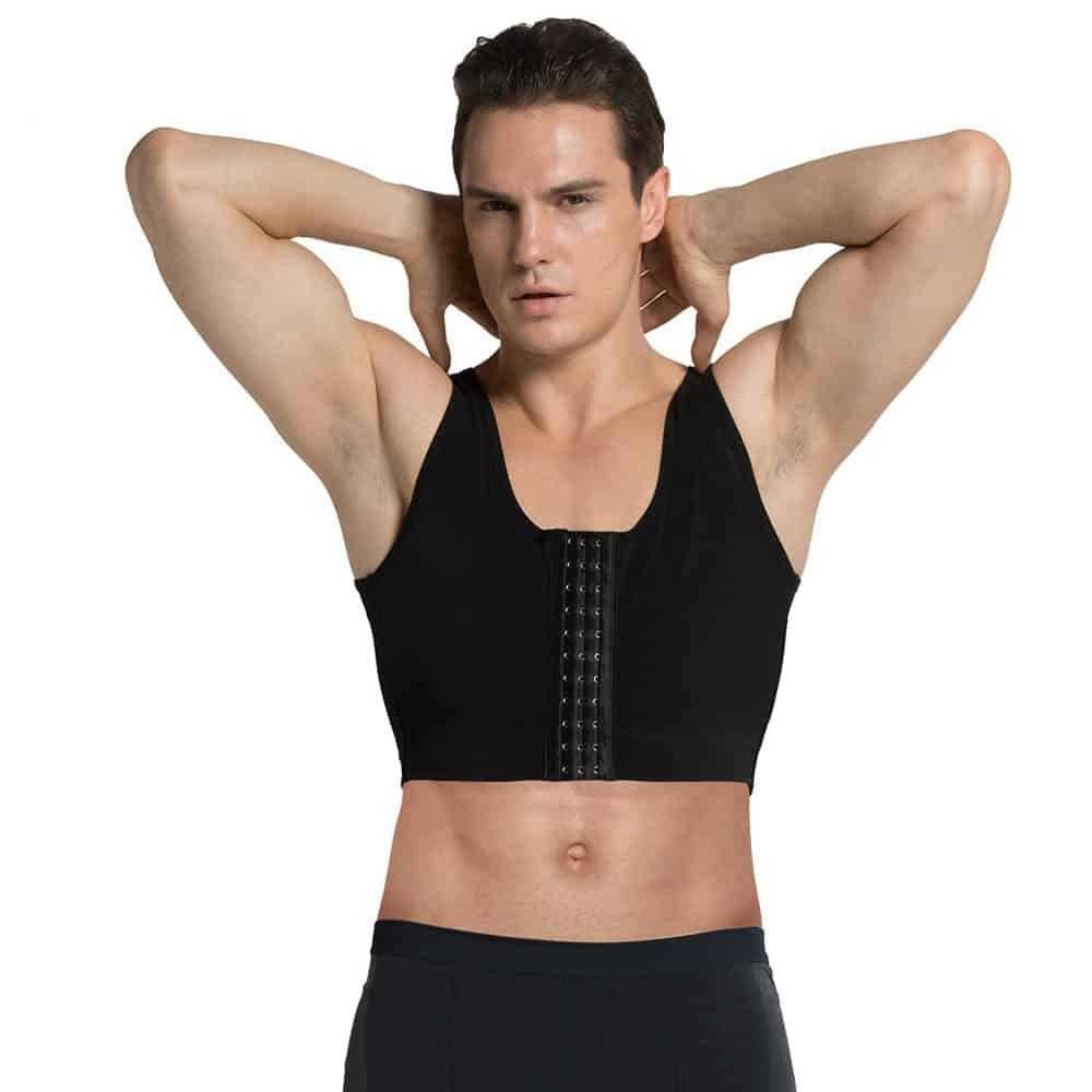 Compression Muscle Shirt for man boobs