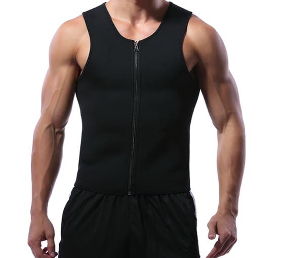 Men Sweat Sauna Neoprene Training Vest - Max Shapewear