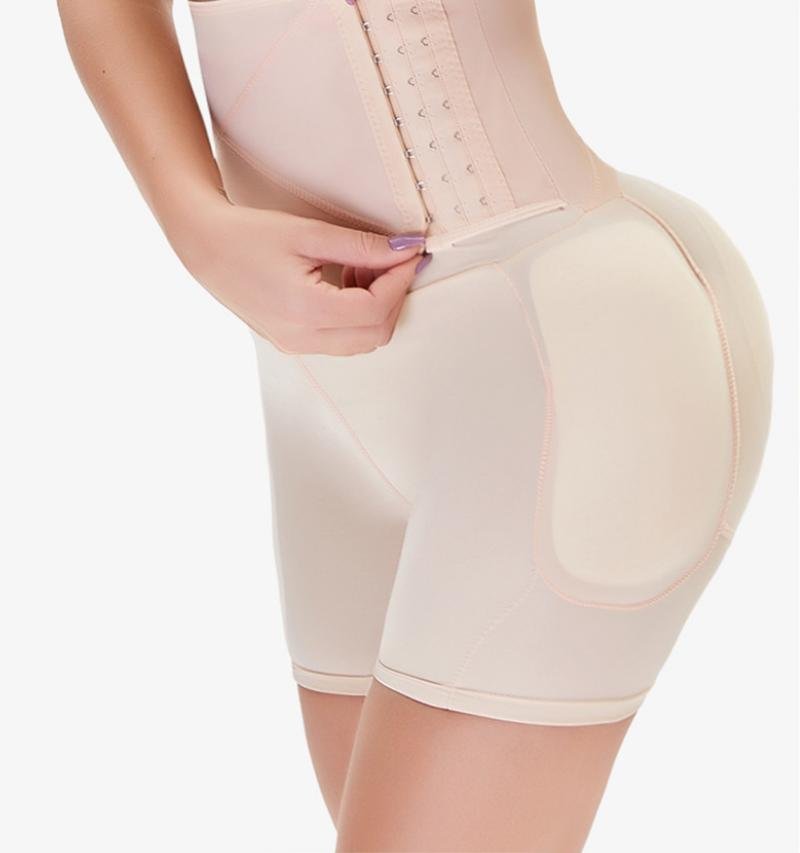 Plus Size Padded Butt Hip Shapewear  Body Shaper Tummy Lifter Underwear -  High Waist - Aliexpress