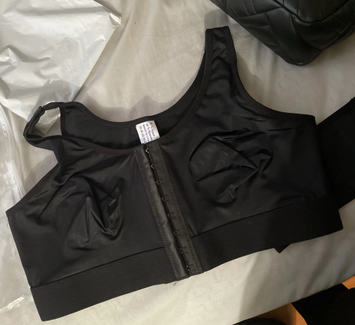 Post Surgery Adjustable Compression Bra photo review