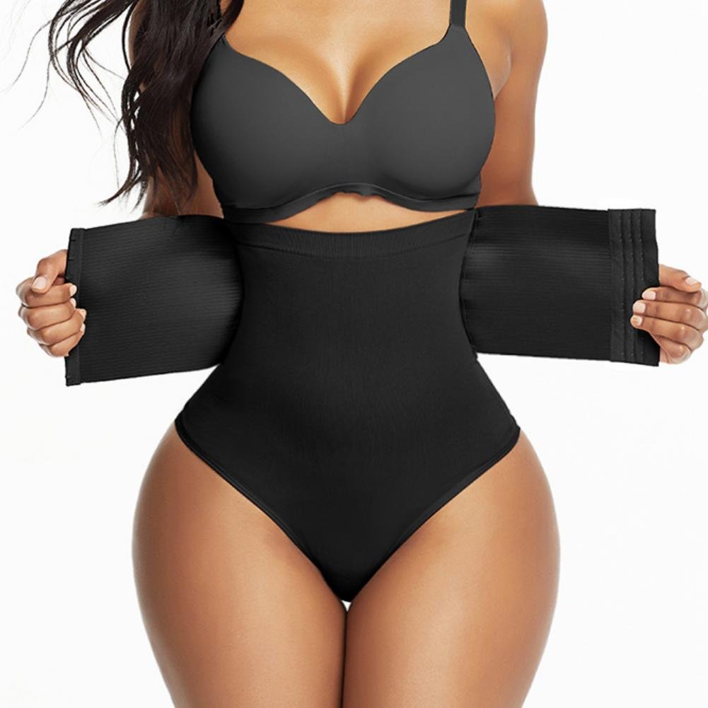 Thong With Hook & Eye Waist Trainer