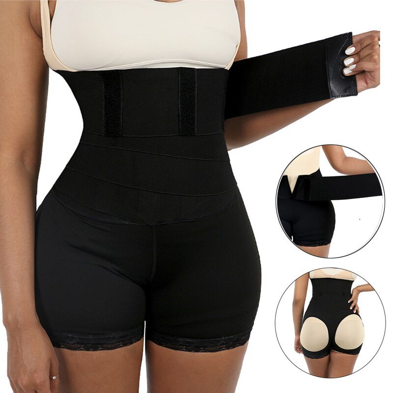 High Waist Female Body Shaper Padded Enhancement Fake Hip Abdominal Control  Panties Slimming Shorts (Color : A, Size : XX-Large) : : Clothing,  Shoes & Accessories